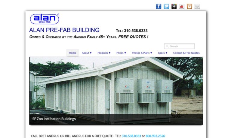 Alan Pre-Fab Building Corporation