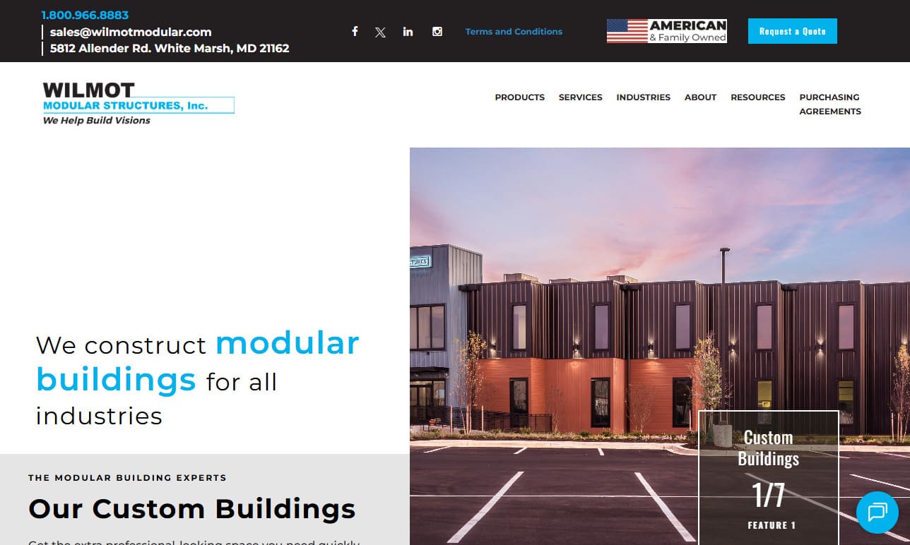 Wilmot Modular Structures, Inc.